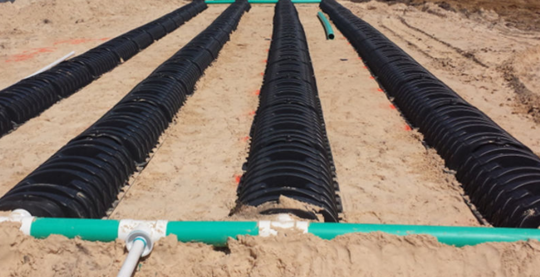 drain field install