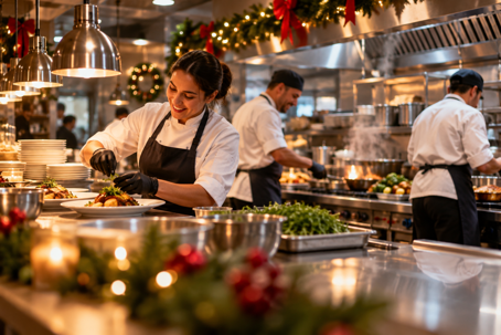 festive restaurant