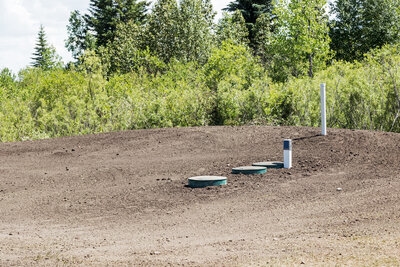 septic tank ground