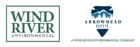 wind river environmental x arrowhead septic logo
