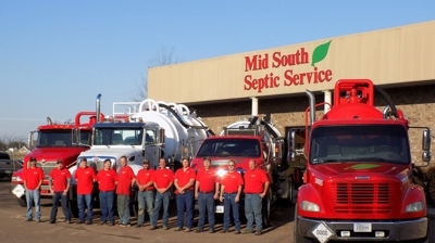 Mid South Septic Service Team Photo