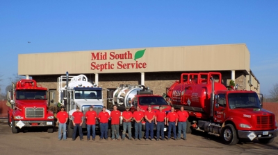 Mid South Septic Service Team Photo
