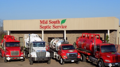 Mid South Septic Service Fleet Photo