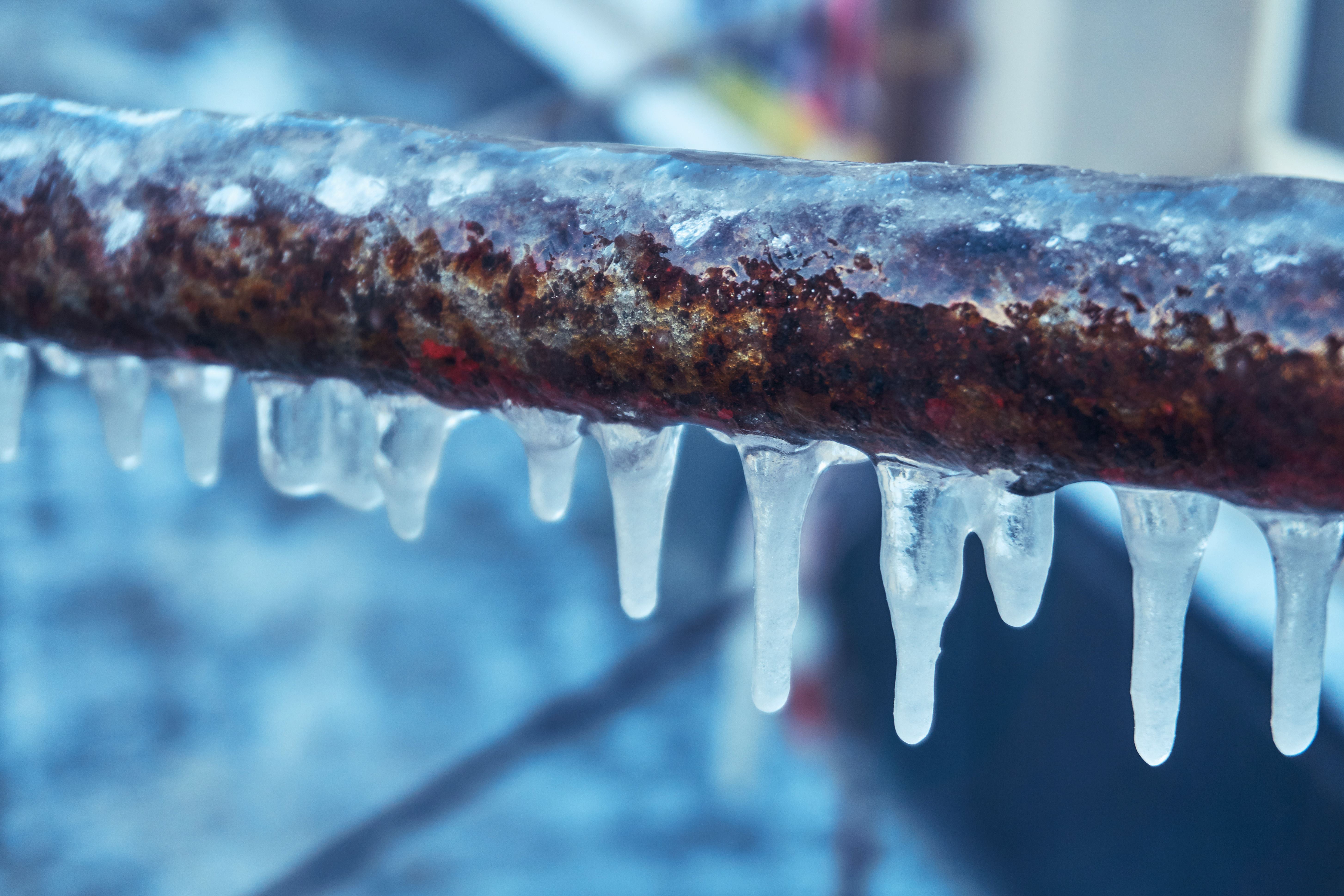 Frozen Clogged Pipe