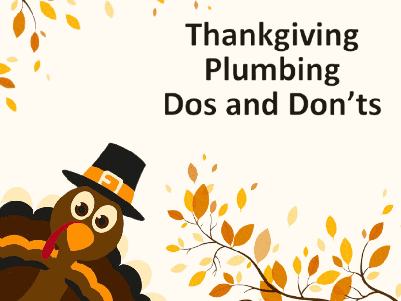 Thanksgiving Plumbing Dos & Don'ts